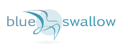 blue swallow Logo